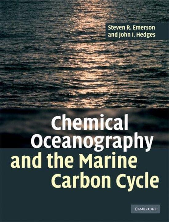 Chemical Oceanography and the Marine Carbon Cycle, Boeken, Taal | Engels, Zo goed als nieuw, Verzenden