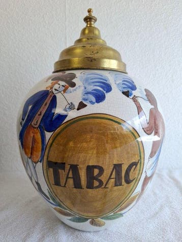 Delft Holland - Pot - Faience - TABAC