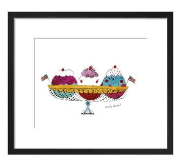 Andy Warhol (1928-1987) - “Ice Cream Dessert (3 scoop),