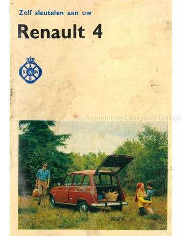 ZELF SLEUTELEN AAN UW RENAULT 4, Ophalen of Verzenden