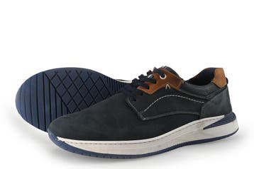 Nelson Veterschoenen in maat 44 Blauw, Kleding | Heren, Schoenen, Zo goed als nieuw, Veterschoenen, Nelson, Verzenden
