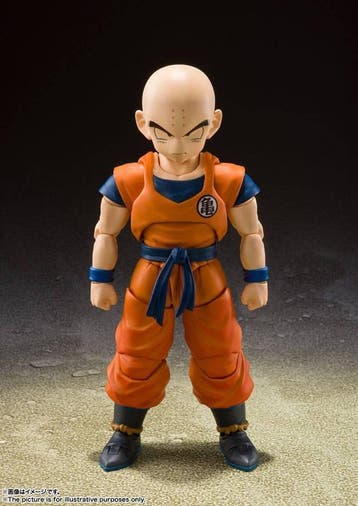 Dragon Ball Z S.H. Figuarts Action Figure Krillin-Earths St, Collections, Ophalen of Verzenden