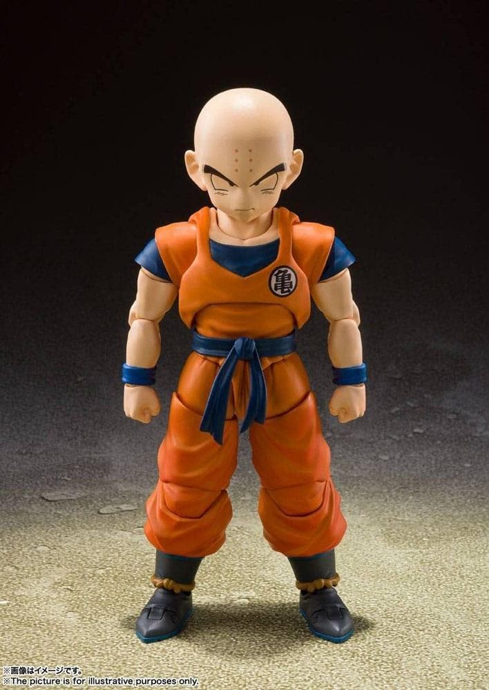 Dragon Ball Z S.H. Figuarts Action Figure Krillin-Earths St, Collections, Cinéma & Télévision, Enlèvement ou Envoi