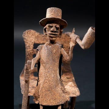 Spelpersonage Assen - Fon - Benin, Antiek en Kunst