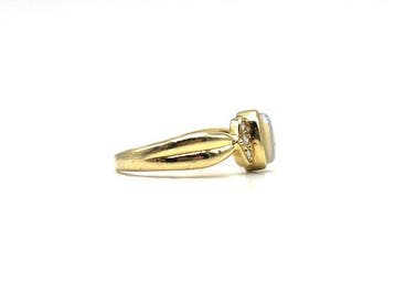 Sans prix de réserve - Bague - 18 carats Or jaune Opale -, Nieuw