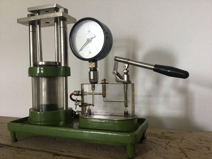 Onderwijs/demonstratiemodel - Gietijzer - 1960-1970,, Antiquités & Art, Antiquités | Assiettes décoratives & Carrelages