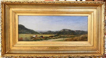 Charles Tschaggeny (1815-1894) - Belgium, Ardennes landscape