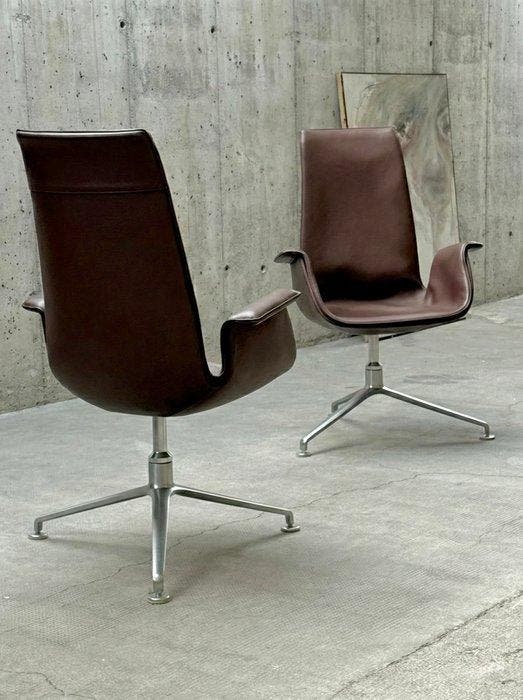 Walter Knoll - Preben Fabricius, Jorgen Kastholm - Fauteuil, Antiquités & Art, Antiquités | Meubles | Chaises & Canapés