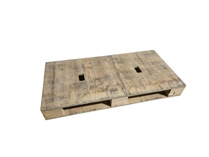 Houten pallet 1200x600x135 mm gesloten dek en bodem, Bricolage & Construction, Transpalettes, Enlèvement ou Envoi