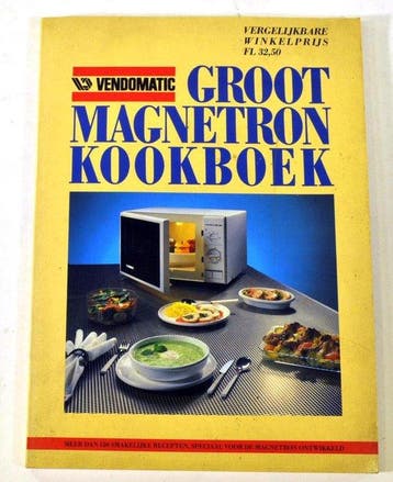 Groot magnetron kookboek - Vendomatic, Verzenden, Nieuw