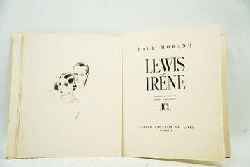 Paul Morand / Louis Caillaud - Lewis et Irène - 1929, Antiquités & Art