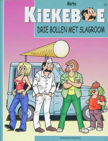 Drie bollen met slagroom / De Kiekeboes / 117 9789002228674, Verzenden, Gelezen, Merho