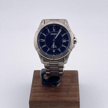 Seiko - SOLAR TITANIUM - Zonder minimumprijs - V145-0AX0 -