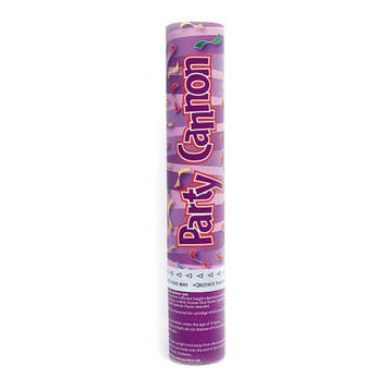 Confetti Kanon Gekleurd 50cm, Verzenden, Nieuw
