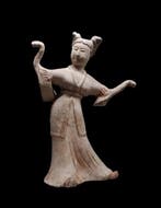 Oud-Chinees Oud-Chinees - hofdame - danseres aan het