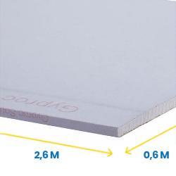 Gyproc Soundbloc Gipsplaat 2,6m x 0,6m x 12,5mm ABA, Verzenden, Nieuw, Overige materialen, Minder dan 20 mm