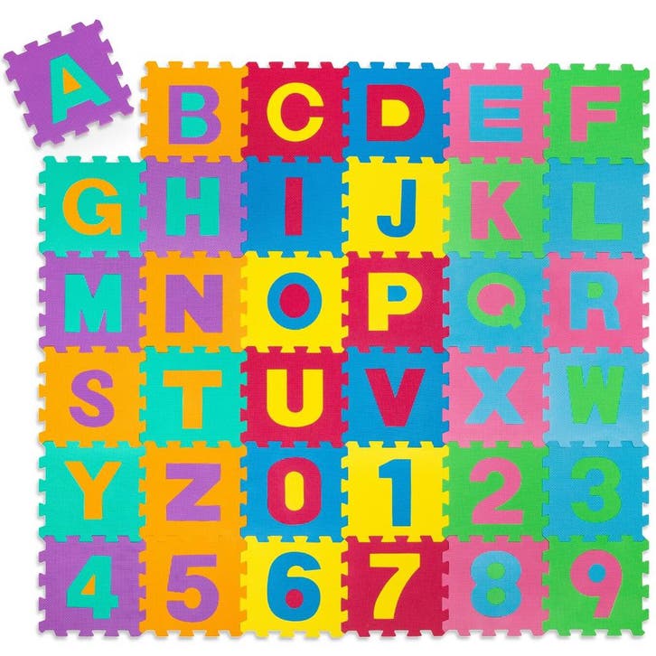Puzzelmat 86-delig - kleurrijk, Kinderen en Baby's, Speelgoed | Kinderpuzzels, Verzenden