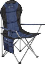 2dekans | Inklapbare Campingstoel / Vouwstoel Lido - Blauw -, Ophalen of Verzenden, Nieuw