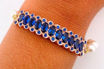 Zonder minimumprijs - Armband - 9 kt. Roségoud, Zilver, Nieuw