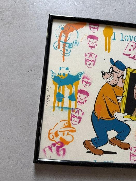 Koen Betjes (1992) - Beagle Boys Stealing Vermeer x POP -, Antiquités & Art, Art | Objets design