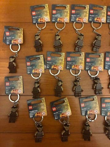 Lego Sleutelhanger - The Lord of the Rings, The Hobbit - x19, Kinderen en Baby's, Speelgoed | Duplo en Lego, Nieuw