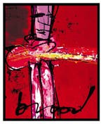 Herman Brood | Giclée: Purple Haze | Afmeting: 90cm x 110cm, Antiek en Kunst, Kunst | Litho's en Zeefdrukken, Ophalen of Verzenden