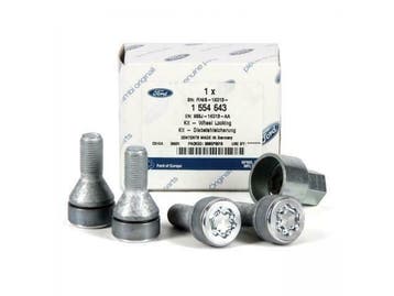 ORIGINAL Wielnaafmoeren Ford Wheel Lock Set 1554643 voor KA, Auto-onderdelen, Banden en Velgen, Ophalen of Verzenden, Nieuw