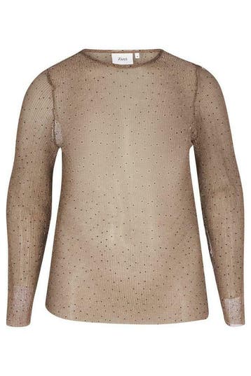 Shirt Zizzi LADIES glitter maat xl, Verzenden, Nieuw