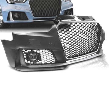 Pare Chocs Frontal Pour Audi A3 8V 2012 2016 Look Rs3 Chromé, Verzenden, Nieuw