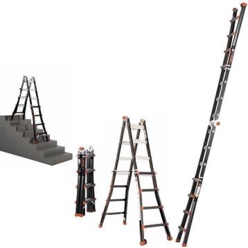 BigOne multifunctionele ladder TacTic 4×4 sporten, Doe-het-zelf en Bouw, Ladders en Trappen, Nieuw, Ophalen of Verzenden, Ladder