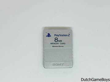 Playstation 2 / PS2 - Memory Card - 8 MB - Original - Silver, Games en Spelcomputers, Verzenden, Gebruikt