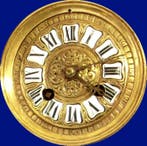 Pendule de cheminée Louis XIV - Bronze doré - 1850-1900 -