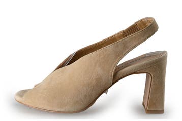 Laurent David Slingbacks in maat 37 Beige, Vêtements | Femmes, Verzenden