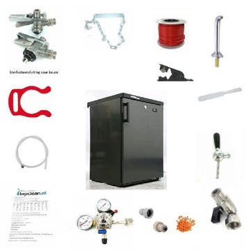 Bierkoelkast Liebherr FK 1800 met biertap, complete set, Nieuw