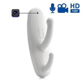 Security Camera Kapstok DVR Met Microfoon Wit - 720p, Verzenden, Nieuw