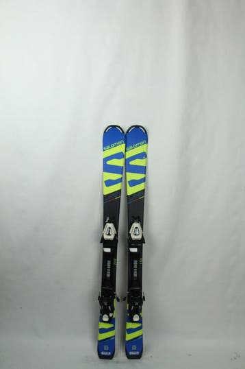 Refurbished - Ski - Salomon X race jr - 110, Sport en Fitness, Skiën en Langlaufen, Gebruikt, 100 tot 140 cm, Salomon, Ophalen of Verzenden