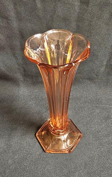Val Saint Lambert - Vase en forme de bouteille - Verre, Antiquités & Art, Art | Objets design