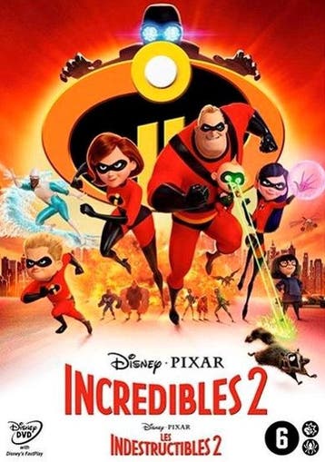 Incredibles 2 (DVD), Cd's en Dvd's, Cd's | Kinderen en Jeugd, Verzenden, Nieuw in verpakking
