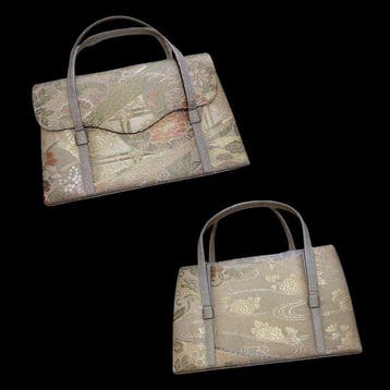 Elegant set van 5 Japanse zijden handtassen - Traditionele