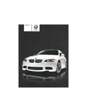 2008 BMW M3 COUPE & CABRIOLET INSTRUCTIEBOEKJE ENGELS, Ophalen of Verzenden