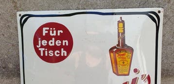 Maggi aus den 80iger Jahre - Emaille bord - Emaille bord van