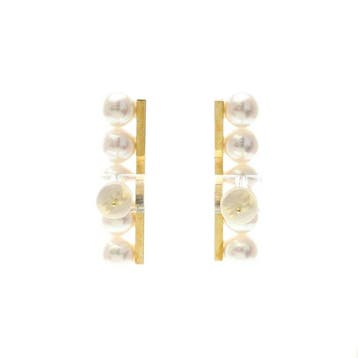Tasaki - Boucles doreilles - 18 carats Or jaune
