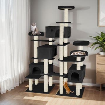 Krabpaal Entissar 214cm - zwart, Dieren en Toebehoren, Verzenden, Nieuw