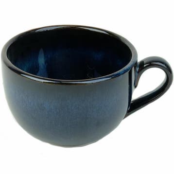 Kopjes | PRATO DARKBLUE | Keramiek | Donkerblauw | 18cl |, Verzenden