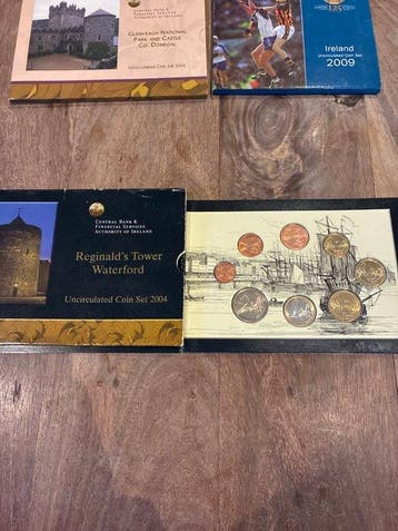 Ierland. Year Set (BU) 2004/2009 (4 sets) (Zonder