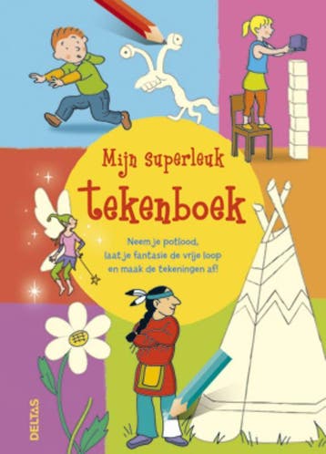 Mijn superleuk tekenboek 9789044728361, Verzenden, Gelezen