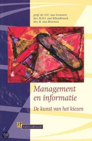 Management en informatie 9789014054452 O.C. van Leeuwen, Verzenden, O.C. van Leeuwen