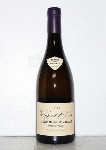 2023 Domaine de la Vougeraie Clos Blanc de Vougeot, Nieuw