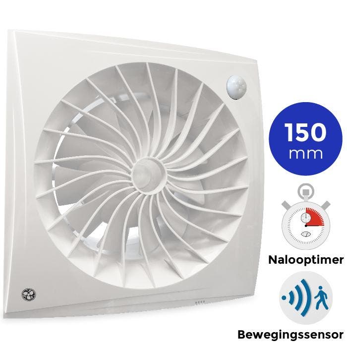 Badkamerventilator Blauberg Sileo, Bricolage & Construction, Ventilation & Extraction, Envoi
