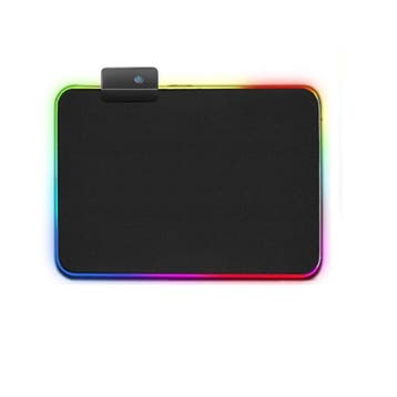 DrPhone QWR Muismat – 250x350x4mm - Muismat – RGB LED, Informatique & Logiciels, Tapis de souris, Verzenden